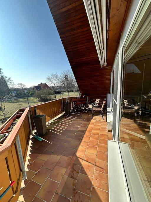 Sonniges & Ruhiges Apartment Mit Balkon Nahe Berlin Zeuthen Bagian luar foto